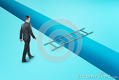 Career development and risk concept Stock Photo