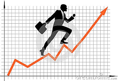 Career growth Vector Illustration