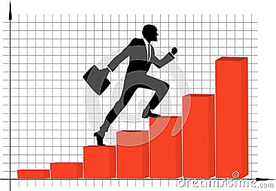 Career growth Vector Illustration