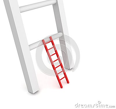 Career ladder Stock Photo