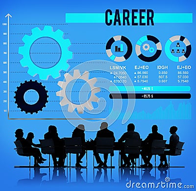 Career Occupation Job Employment Hiring Concept Stock Photo