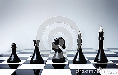 Career Opportunities in chess Stock Photo