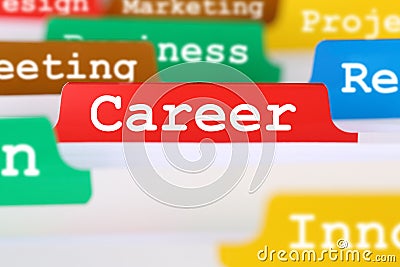 Career opportunities and development business concept Stock Photo