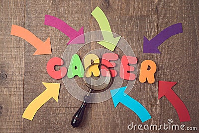 Career opportunities and job searching concept Stock Photo