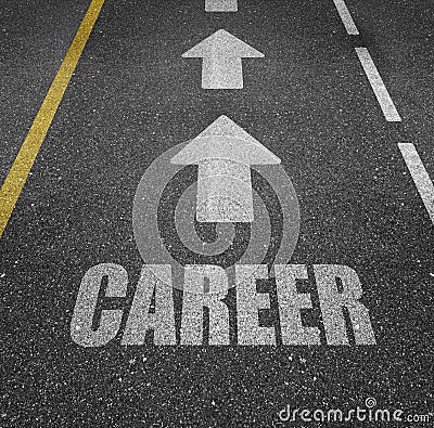 Career path Stock Photo