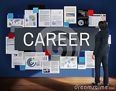 Career Tools Recruiting Profession Concept Stock Photo