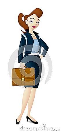 Career Woman Stock Photo