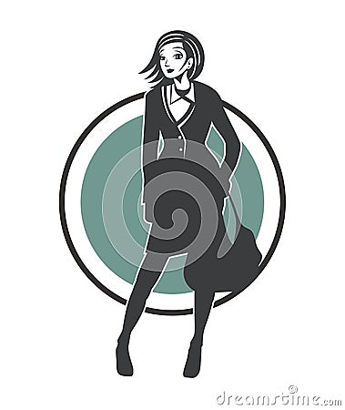 Career woman design vector Vector Illustration