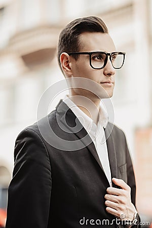 Career for young man Stock Photo