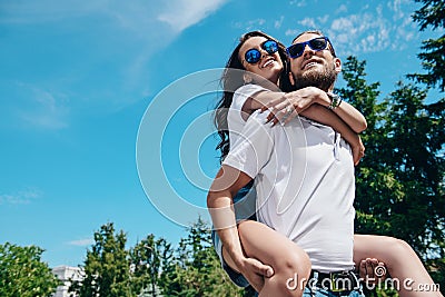 Carefree young years Stock Photo