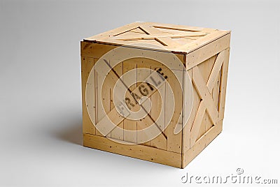 Cargo Box Stock Photo
