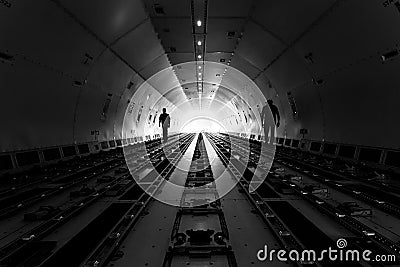 Cargo hold Stock Photo