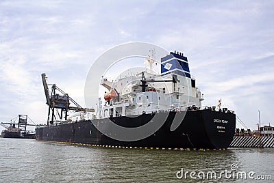 Cargo ship Editorial Stock Photo