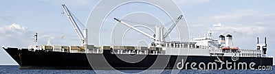 Cargo ship Stock Photo