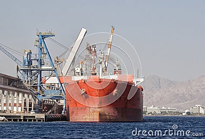 Cargo ship Stock Photo