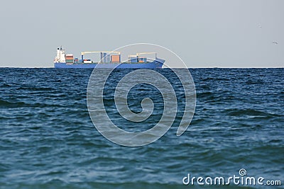 Cargo ship Stock Photo