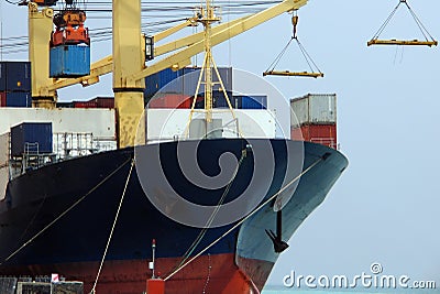 Cargo Ship Series 15 Stock Photo