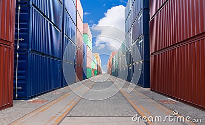 Cargo Stock Photo