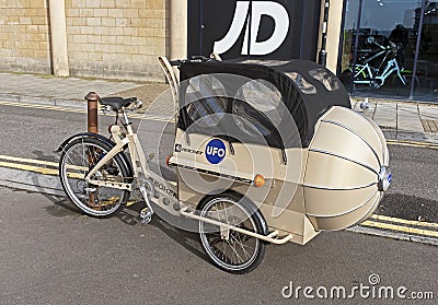 Cargo Tricycle Editorial Stock Photo