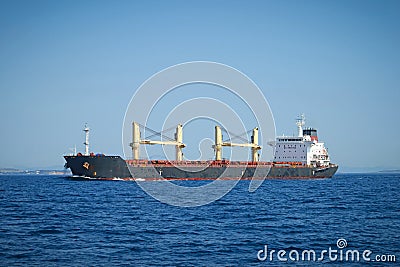 Cargo vessel Stock Photo