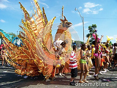 Caribana Parade in Toronto Editorial Stock Photo