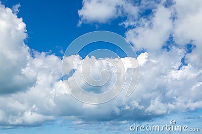 Caribbean Clouds Stock Photo