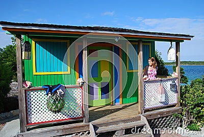 Caribbean Colours Stock Photo