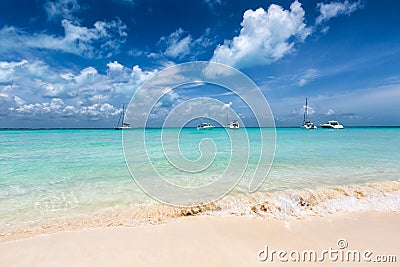 Caribbean dream beach Stock Photo