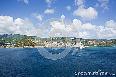 Caribbean Island Stock Photo