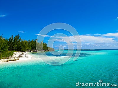 Caribbean Sea - Playa Paraiso, Cayo Largo, Cuba Stock Photo