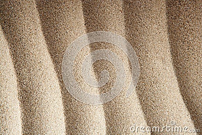 Caribbean white wavy white sand texture lines Stock Photo