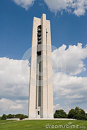 Carillon Bell Tower Stock Photo