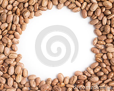 Carioca Beans frame Stock Photo