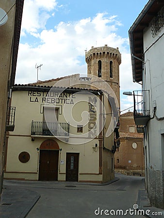 CariÃ±ena, Zaragozxa, Spain Editorial Stock Photo