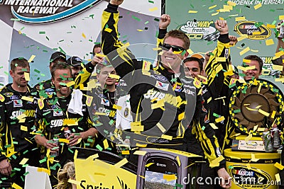 NASCAR Sprint Cup Driver Carl Edwards Editorial Stock Photo