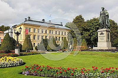 Carl Johans park. Norrkoping. Sweden Stock Photo