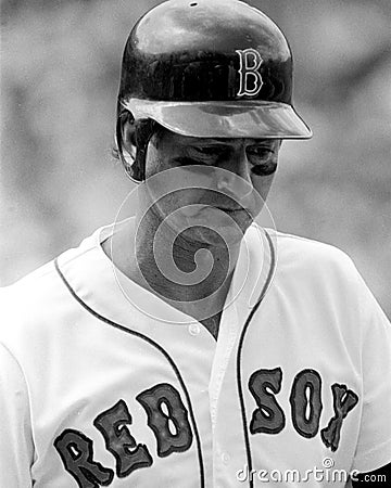 Carl Yastrzemski Boston Red Sox Editorial Stock Photo