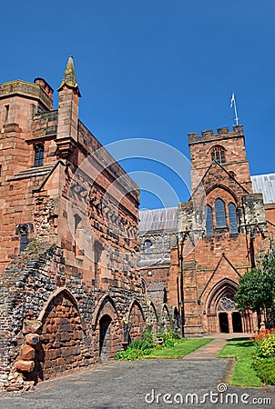 Carlisle Cathedral Stock Photo