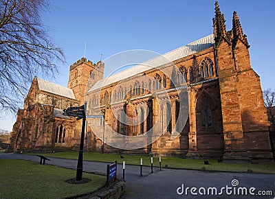 Carlisle Cathedral Stock Photo