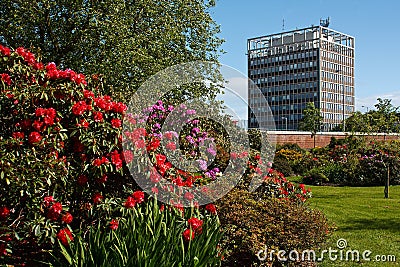 Carlisle Civic Centre Stock Photo