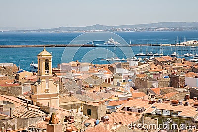 Carloforte, Sardinia, Italy Stock Photo