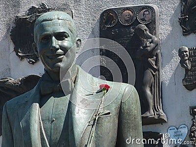 Carlos Gardel Editorial Stock Photo