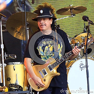 Carlos Santana Editorial Stock Photo