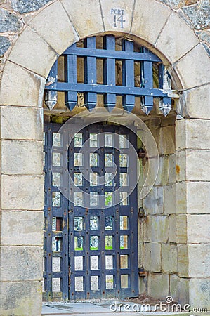 Carlsten fortress in Marstrand, western Sweden Stock Photo