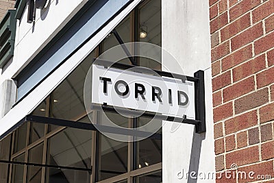 Torrid clothing retail store. Torrid is a subsidiary of Sycamore Partners Editorial Stock Photo