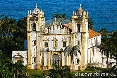 Carmo church olinda recife brazil Stock Photo