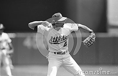 Carney Lansford, Oakland Athletics Editorial Stock Photo