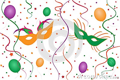 Carnival background Vector Illustration