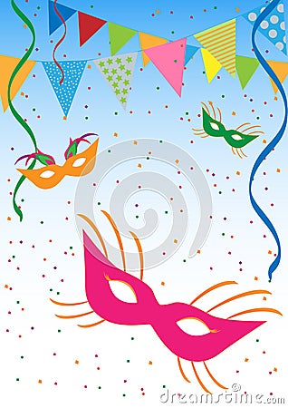 Carnival background Vector Illustration