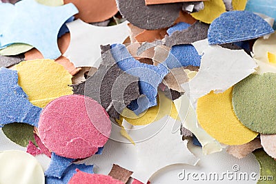 Carnival confetti Stock Photo